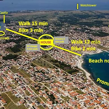 House Between Beaches Dom wakacyjny Vir